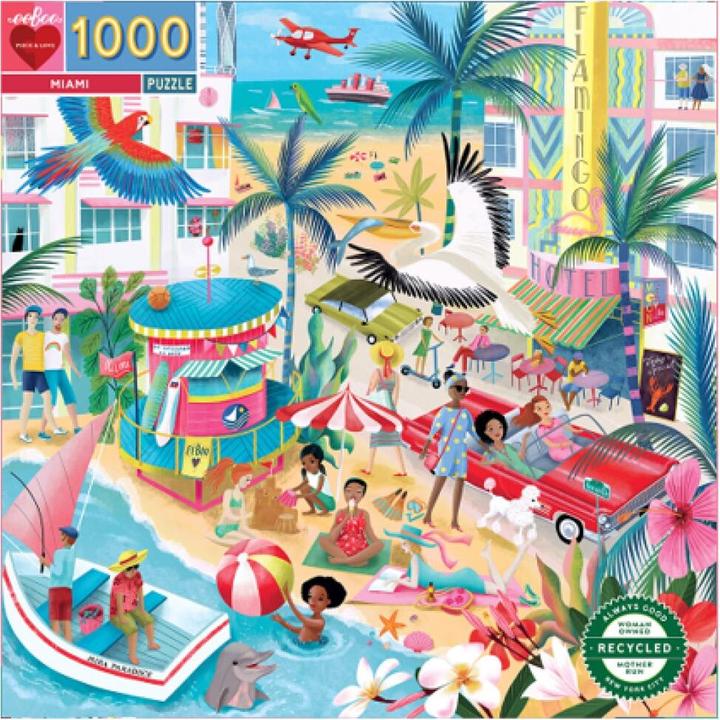 Immagine prodotto Eeboo Puzzle 1000 pezzi - Miami - (EPZTMIA) (1000 pezzi)