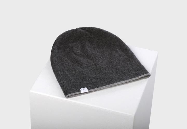 Produktbild Cash-Mere Kaschmir Wendebeanie (One Size)