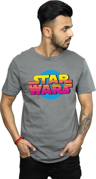 Immagine prodotto Star Wars Summer Fade Logo Maglietta Uomo (S)