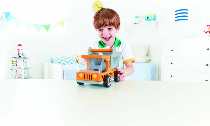 Actual product image Hape dump truck