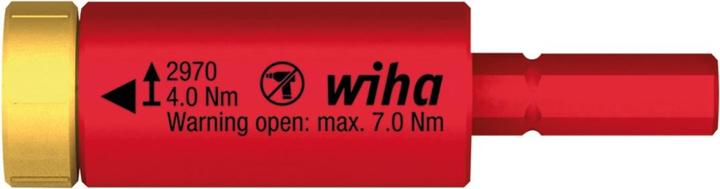 Produktbild Wiha Drehmoment easyTorque Adapter electric für slimBits und slimVario Halter in Blister Nm (4 Nm)