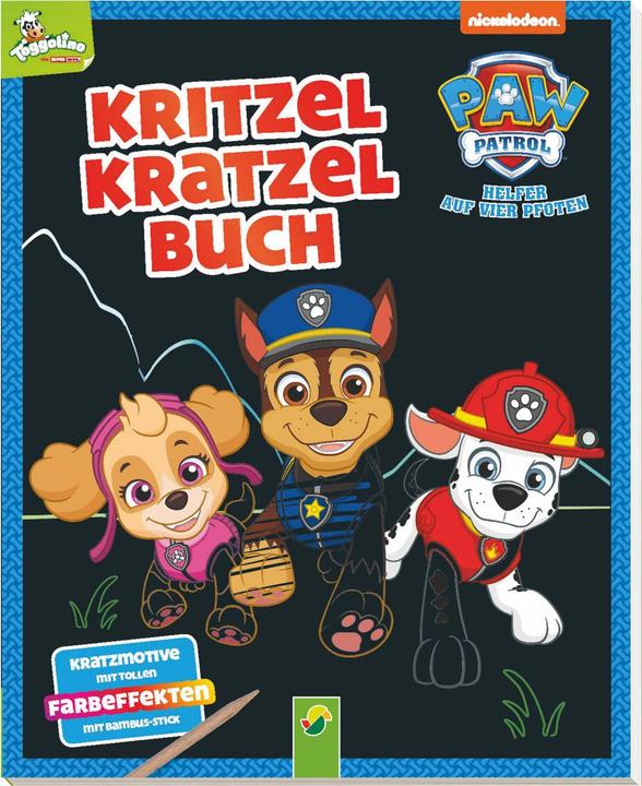 Produktbild Paw Patrol - Kritzel-Kratzel-Buch (Deutsch, Schwager & Steinlein, 2019)