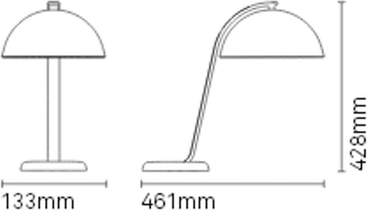 Actual product image HAY Cloche table lamp (470 lm, E14)