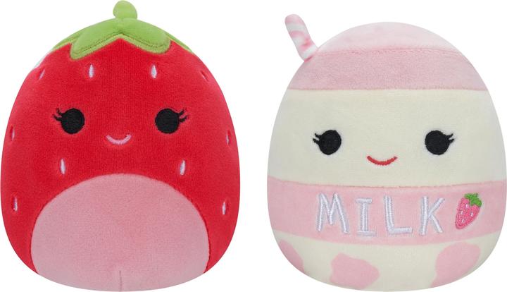 Image du produit Squishmallows - Flip A Mallow - Scarlet the Strawberry/Amelie the Milkshake (13 cm)