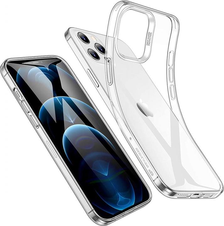 Actual product image Screenguard Apple iPhone 12 Pro Max Flexible TPU Clear Case (Apple iPhone 12 Pro Max)