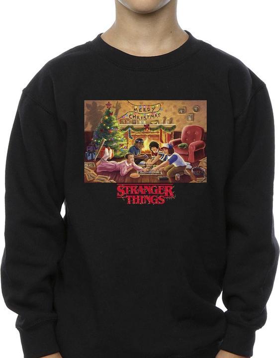 Image du produit Netflix - Sweat STRANGER THINGS CHRISTMAS GATHERING - Garçon (152, 158)