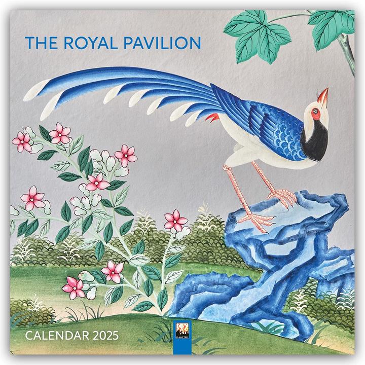 Actual product image The Royal Pavilion - The Royal Pavilion Art Calendar 2025 (305 x 305 mm, Hardcover, German, English)