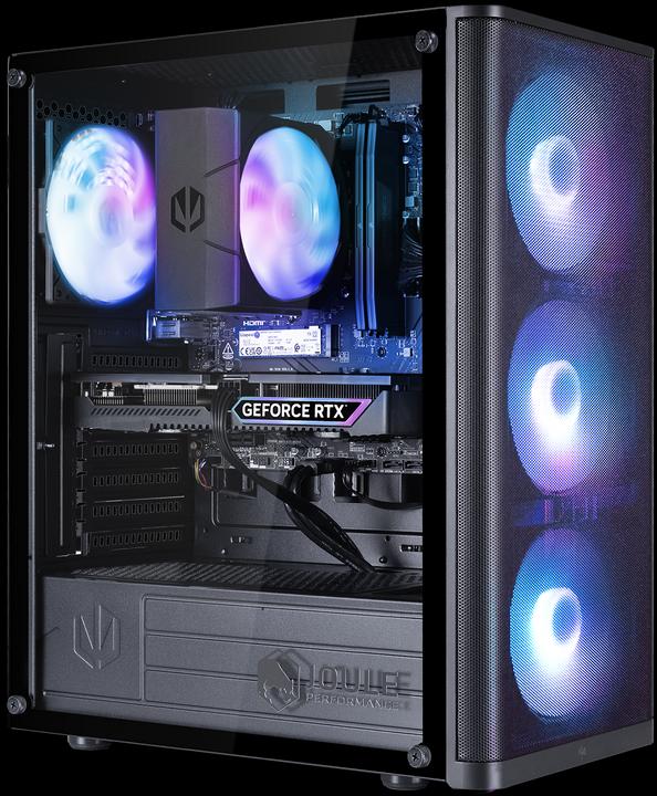 Actual product image Joule Performance Gaming PC RTX4070 R5 32GB 1TB L1133471 (AMD Ryzen 5 7600X, 32 GB, 1000 GB, GeForce RTX 4070)