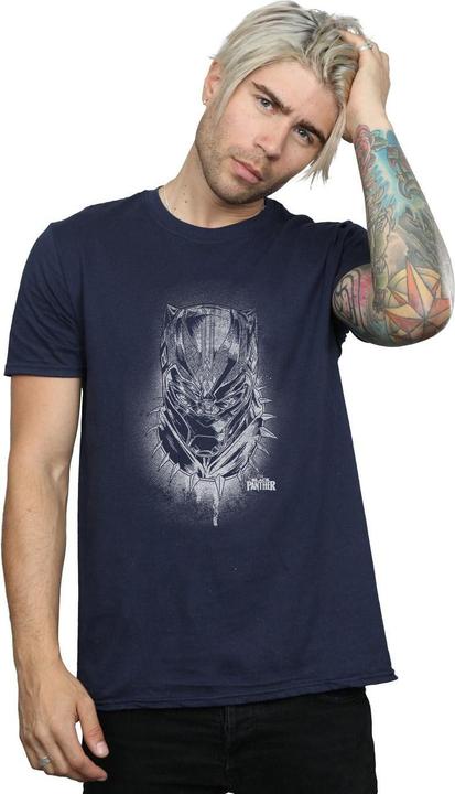 Immagine prodotto Maglietta Uomo Black Panther Spray Headshot (S)