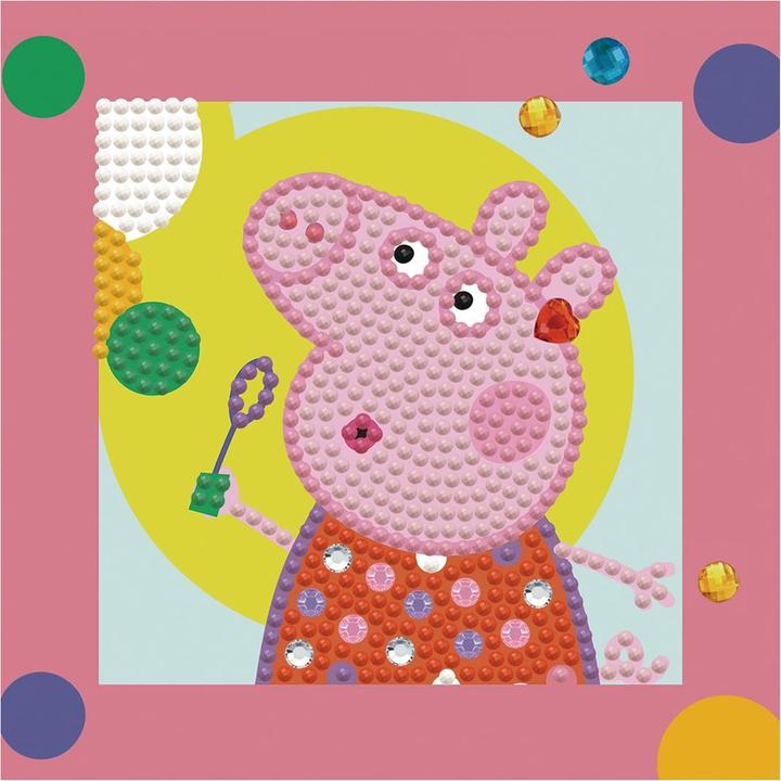 Immagine prodotto Diamond Dotz Diamante che dipinge Peppa Pig Bolle di sapone