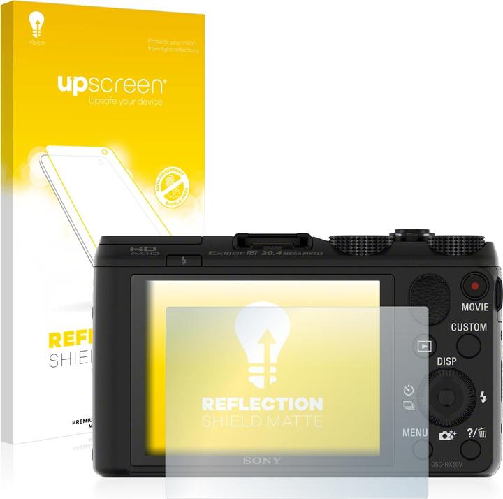 Actual product image upscreen Reflection Shield Protector Matte (Screen protector, DSC-HX50)