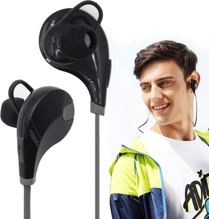Actual product image JTI Wireless sports headphones - Black (8 h, Wireless)