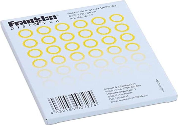 Actual product image Franklin Anybook Sticker