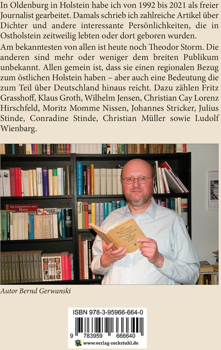 Immagine prodotto Theodor Storm und andere Persönlichkeiten in Ostholstein und auf Fehmarn (Tedesco, Bernd Gerwanski, 2022)