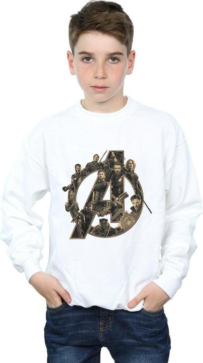 Produktbild Avengers Infinity War Logo Sweatshirt Jungen (152, 158)