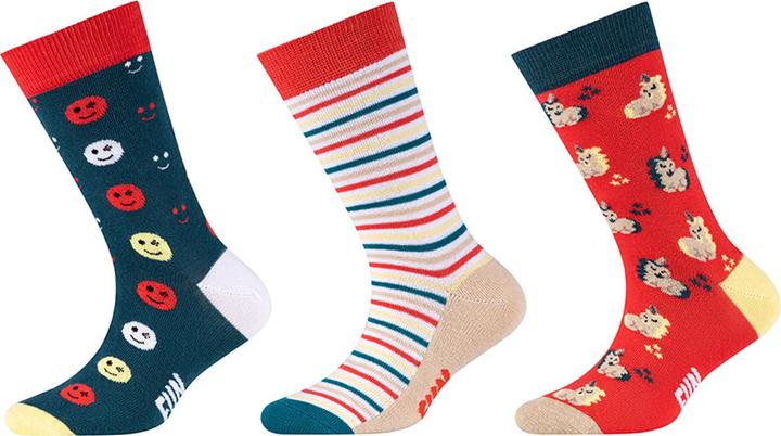 Image du produit Fun Socks BOXES Paquet de 3 (Lot de 3, 23 - 27, 27 - 28)