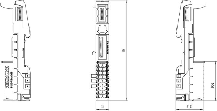 Image du produit Siemens ET200SP Unité de base type A0