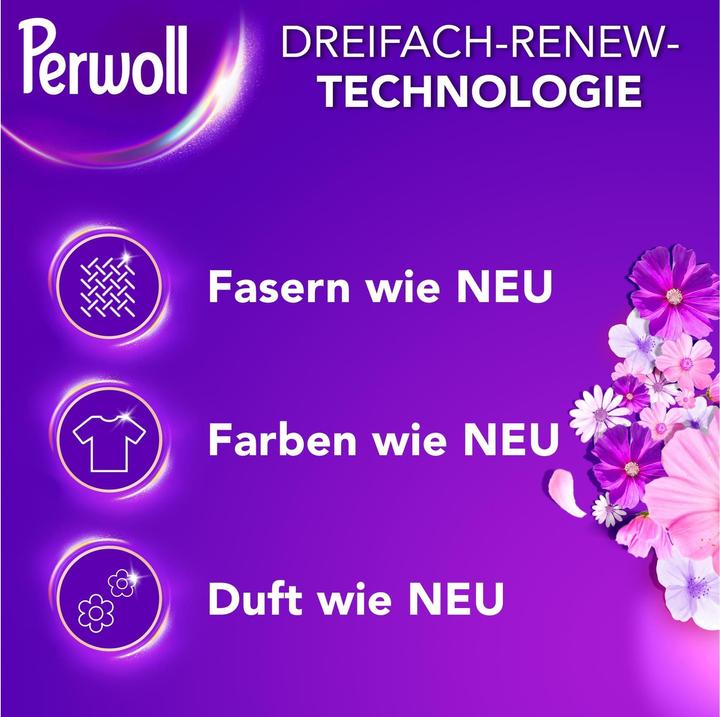 Actual product image Perwoll Renew Liquid Colour Blossom Rush (52 Washing cycles, Gel)