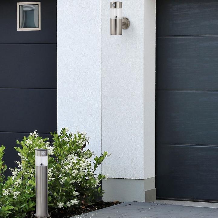 Produktbild Childhome 2er-Set LED-Wandleuchte, solarbetrieben mit Bewegungsmelder, IP44 Aussenleuchte (100 lm, IP44)