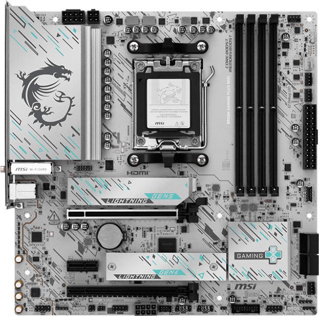 Produktbild MSI AM5 B850M GAMING PLUS WIFI M-ATX (AM5, AMD B850, mATX)
