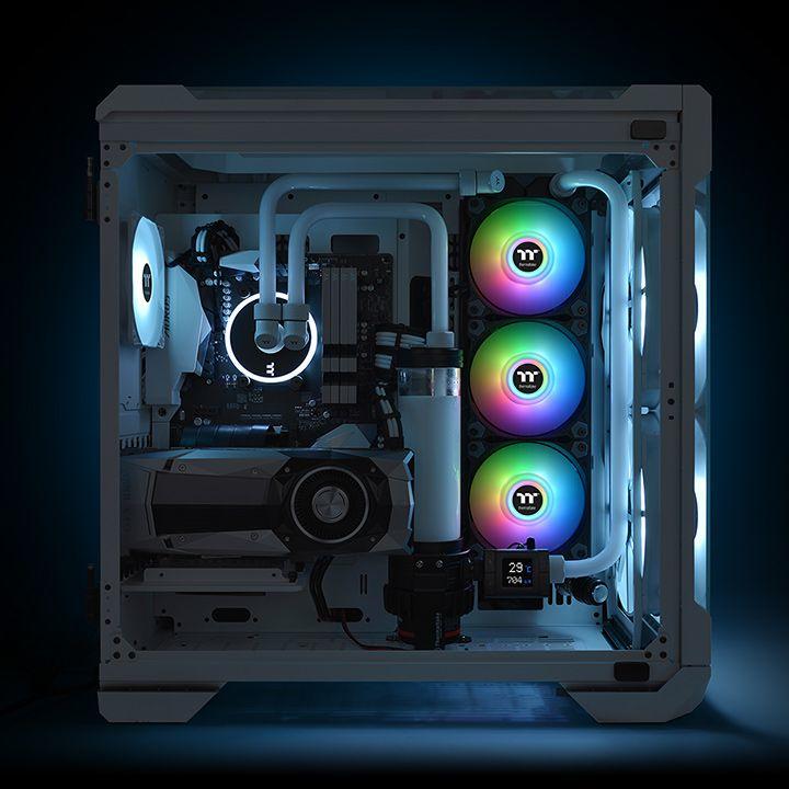 Actual product image Thermaltake Pure Duo 12 ARGB Black (120 mm, 2 x)