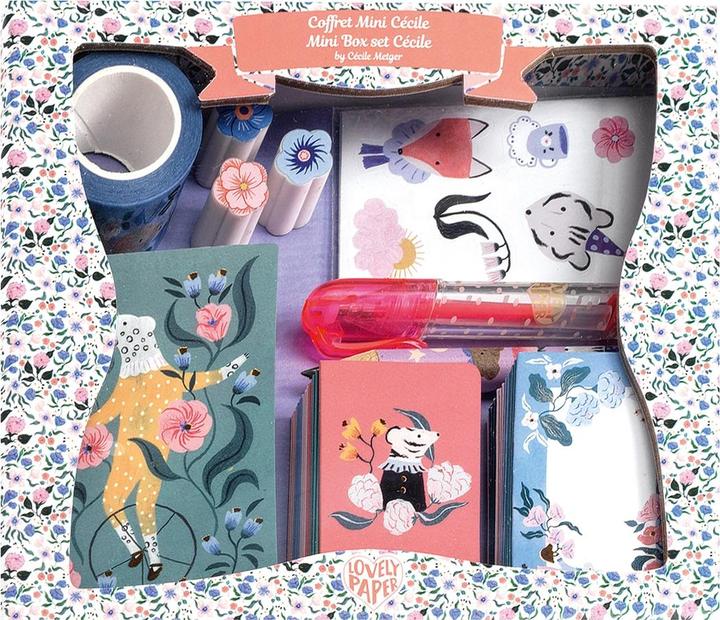 Actual product image Djeco Mini Stationery Box Cecile