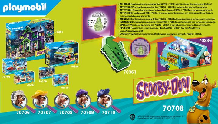 Produktbild Playmobil Abenteuer mit Ghost of Captain Cutler (70708, Playmobil Scooby-Doo)