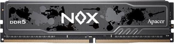 Produktbild Apacer Arbeitsspeicher DDR5 NOX 64 GB (2 x 32 GB) 5600 MHz CL40 1,25 V (2 x 32GB, 5600 MHz, DDR5-RAM, FB-DIMM)