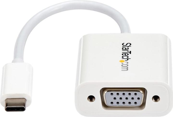 Produktbild StarTech USB-C To VGA Adapter - White (VGA, 1750 cm)