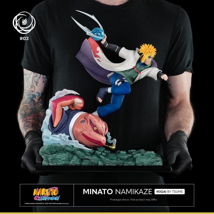 Actual product image Tsume Naruto Shippuden "Minato Namikaze" Ikigai 1/6 Statue