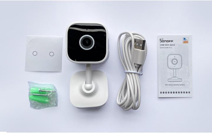 Actual product image Sonoff WLAN surveillance camera CAM-S2 5 V 1A 5W 130° (1920 x 1080 Pixels)