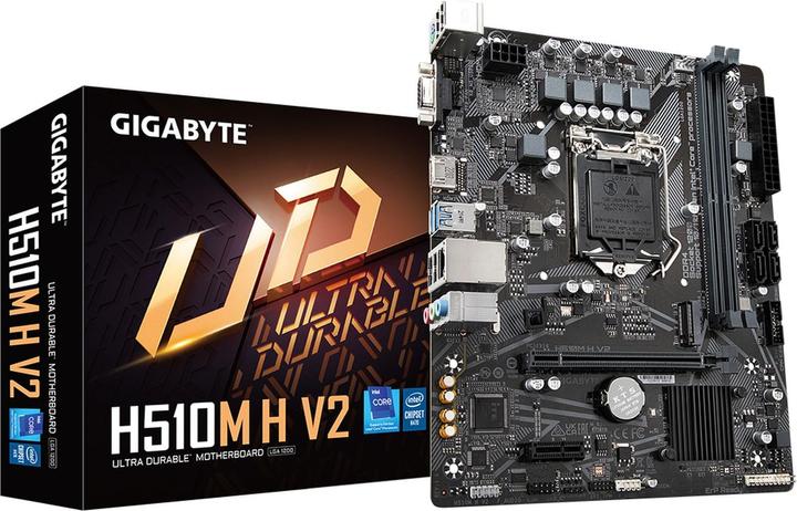 Actual product image Gigabyte MB H V2 H510,S1200,mATX,Intel (LGA 1200, Intel H470, mATX)