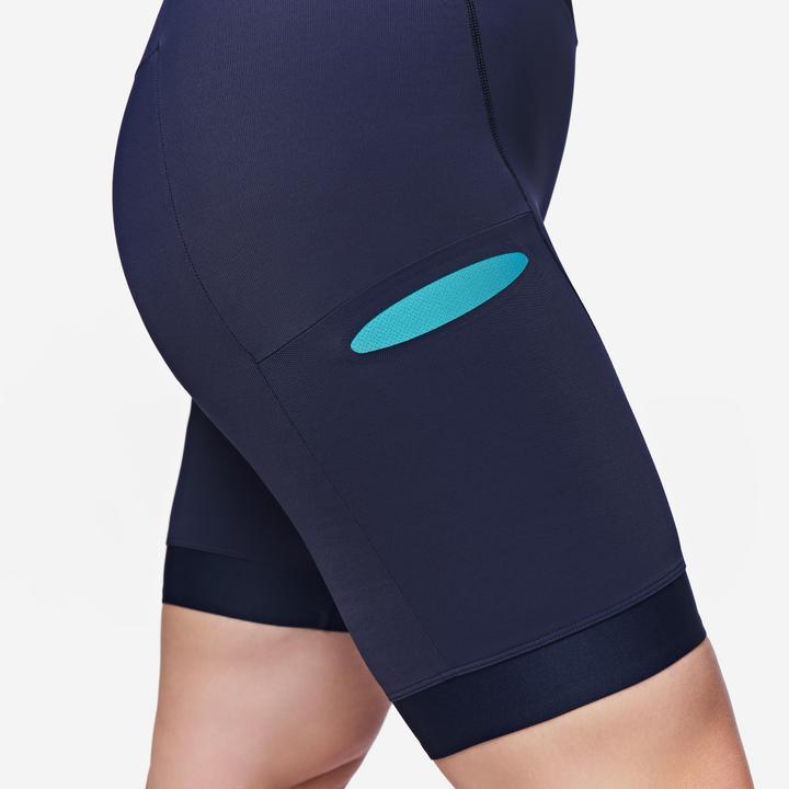 Image du produit Van rysel Combinaison Triathlon Trifonction Sd Femme Courte Distance Navy Orange (M)
