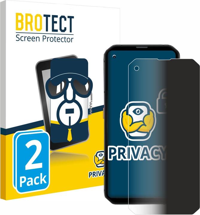 Immagine prodotto BROTECT Pellicola privacy antispia Pellicola di protezione dalla luce blu (2 Pezzo/i, Blackview BL6000 Pro)