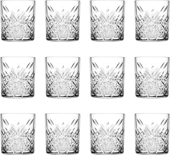 Actual product image Utopia Tumbler glass Timeless 35.5 cl Ø8x9.5 cm,12 pcs/krt (3.55 dl, 12 x, Whisky glass)