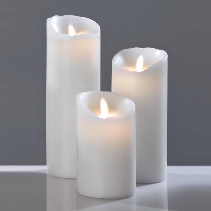 Image du produit Sompex Bougie de cire véritable à flamme LED