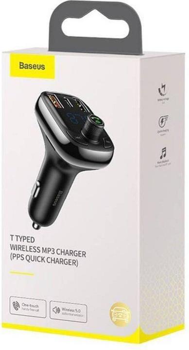 Productafbeelding Baseus Car Bluetooth MP3 Player T Shaped S-13