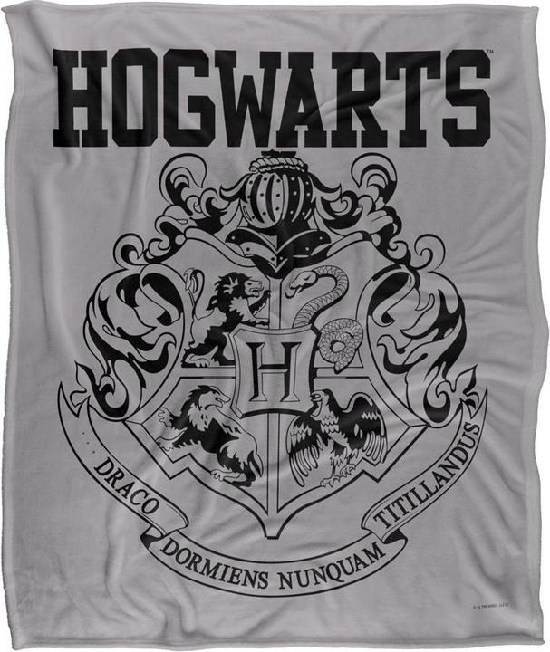 Actual product image Hogwarts Crest Blanket (152 x 127 cm)