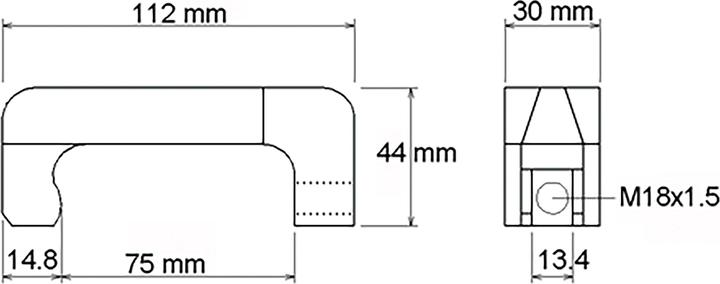 Immagine prodotto BGS Artiglio di estrazione dell'iniettore 13 mm