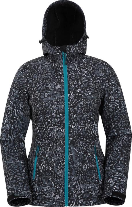 Immagine prodotto Mountain Warehouse Exodus Giacca Soft Shell Stampa Animale Impermeabile Donna (32 D)