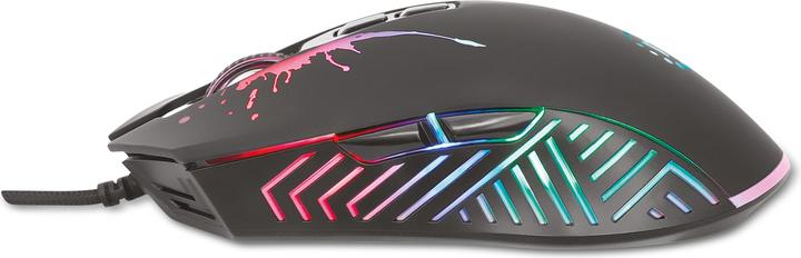Actual product image Manhattan RGB LED Optical USB Gaming Mouse (Cable)