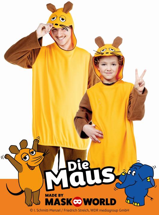 Produktbild Maskworld Die Sendung mit der Maus - Maus Kostüm (S)