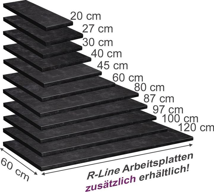 Produktbild Vicco Küchenarbeitsplatte R-Line