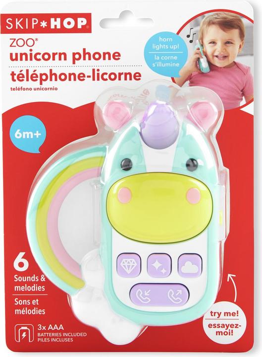 Immagine prodotto Skiphop Unicorno del telefono dello zoo (Tedesco)