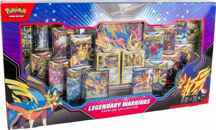 Actual product image Pokémon TCG: Legendary Warriors Premium Collection Box (English, Box Set & Collection)