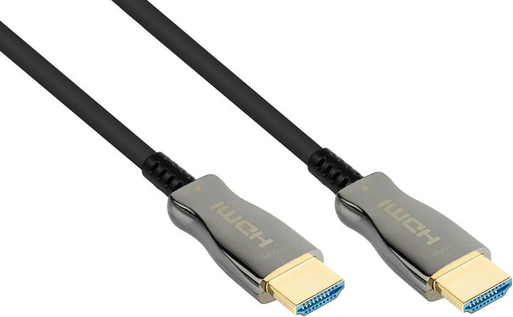 Produktbild Python AOC Hybrid Ultra-High-Speed HDMI 2.1 Kabel, 8K @60Hz / 4K @120Hz, 48 GBit/s, schwarz, 20m (20 m, HDMI)