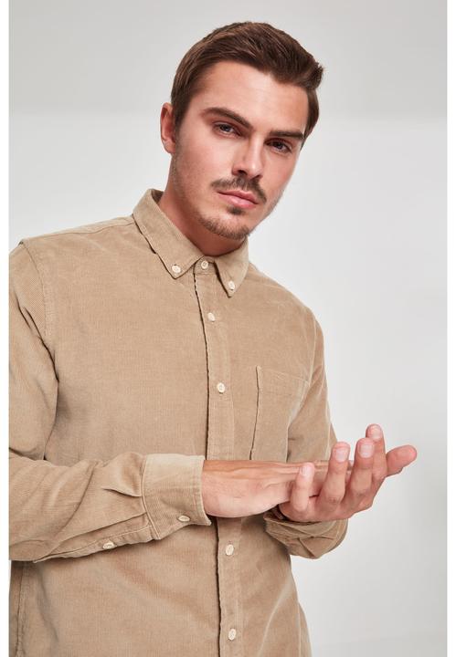 Produktbild Urban Classics UC Plus Size Corduroy Shirt (S)