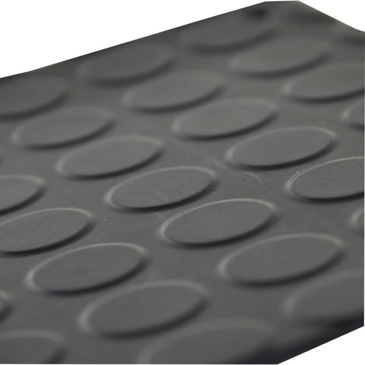 Productafbeelding K.A.B. Rubber noppenvloer zwart1200mm x 10m type IN 32