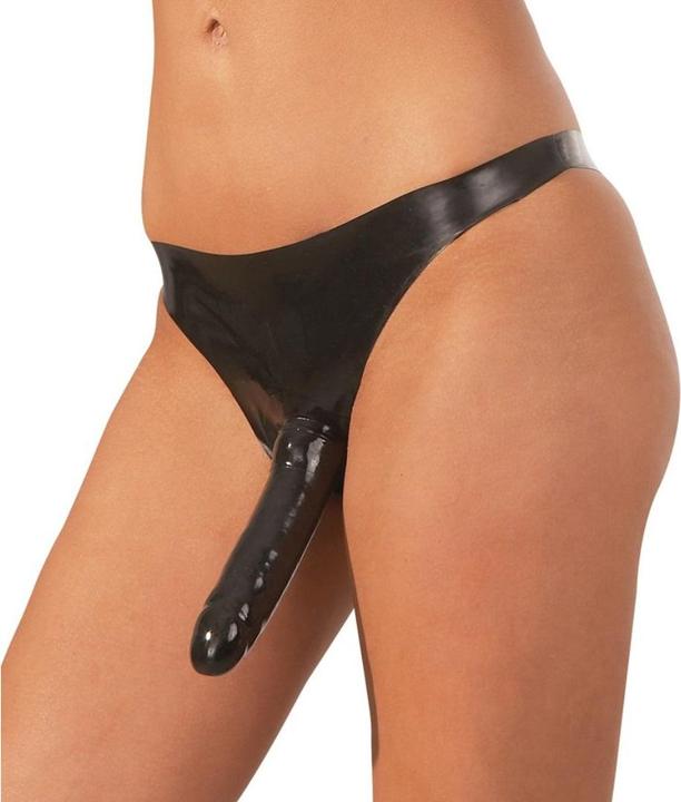 Produktbild LateX Toys Slip mit Dildos
