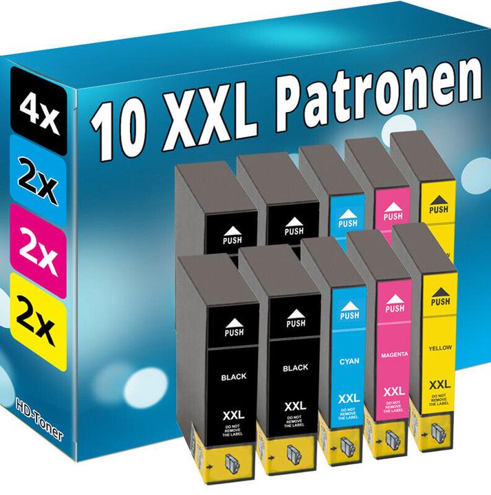 Produktbild Druckfuxx XXL TINTE PATRONEN für EPSON BX525WD BX535WD BX625FWD BX630FW BX635FWD